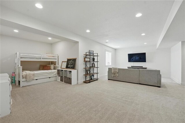 16555 S Lichtenauer Dr, Olathe, KS 66062 - bedroom with carpet flooring and recessed lighting
