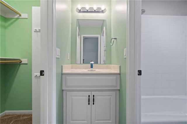 17940 W 158th Ct, Olathe, KS 66062 - bathroom featuring vanity and tub / shower combination