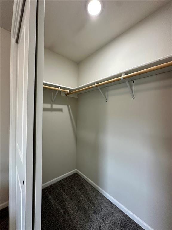 822 Carolina St, Neodesha, KS 66757 - walk in closet with dark carpet