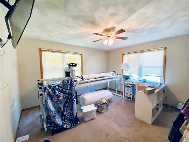 311 SW 12th Ter, Concordia, MO 64020 - carpeted bedroom featuring ceiling fan