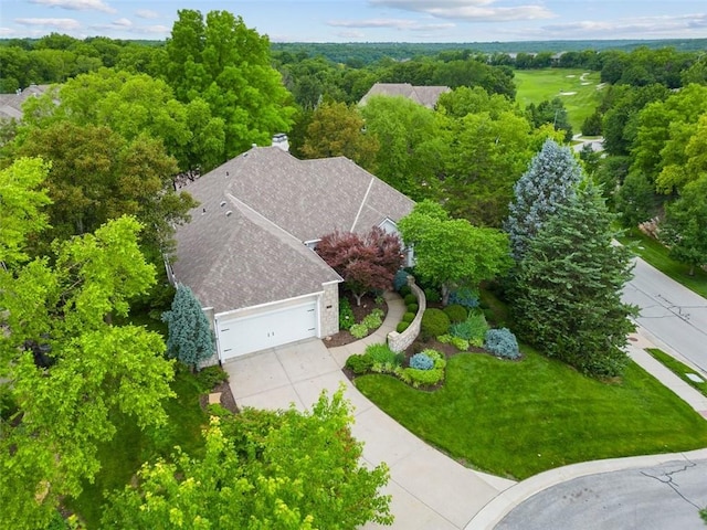 10181 S Shadow Cir, Olathe, KS 66061 - aerial view of property and surrounding area