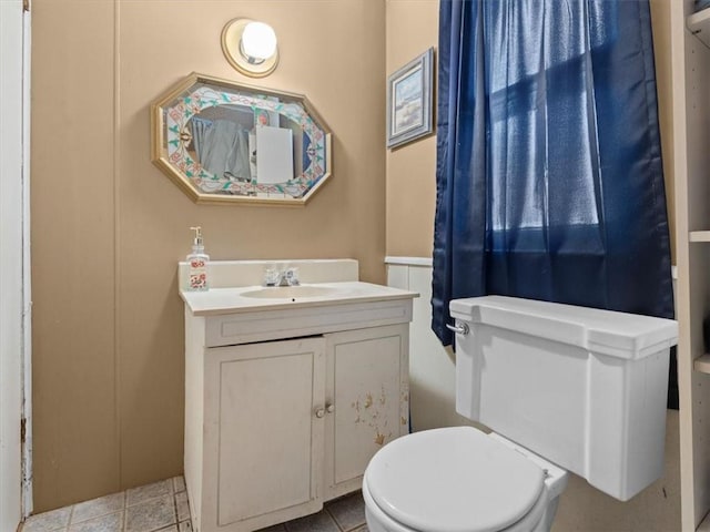 2605 S 15th St, Saint Joseph, MO 64503 - bathroom featuring vanity and toilet