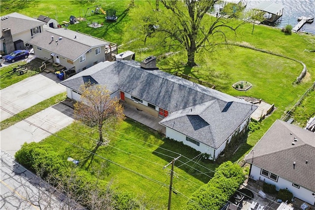 13 P Lake Shore Dr, Lake Lotawana, MO 64086 - aerial perspective of suburban area