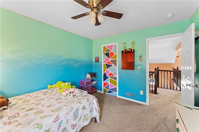20112 W 220th St, Spring Hill, KS 66083 - carpeted bedroom with a ceiling fan and baseboards