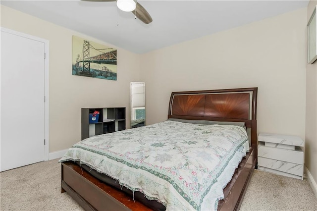15375 Roger Rd, Leavenworth, KS 66048 - bedroom featuring carpet and a ceiling fan