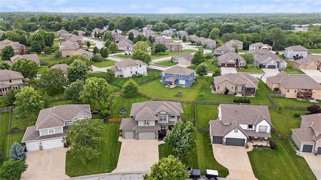 514 NE Viewpark Dr, Lees Summit, MO 64086 - aerial perspective of suburban area