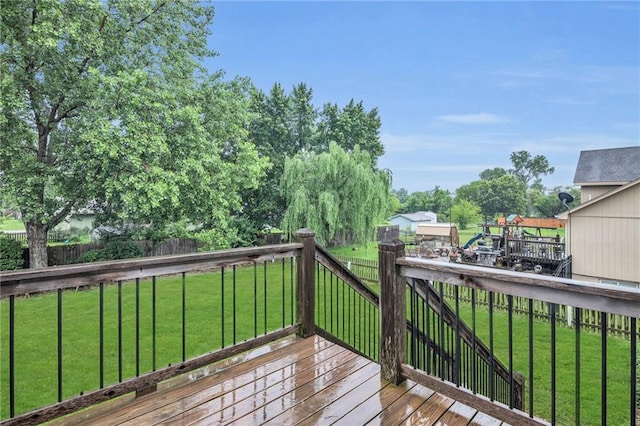 22005 Gracie Dr, Peculiar, MO 64078 - deck with a fenced backyard