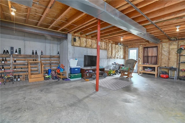 5303 Hallet St, Shawnee, KS 66216 - view of basement