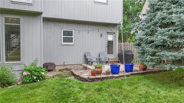 5303 Hallet St, Shawnee, KS 66216 - exterior space with area for grilling
