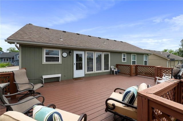 103 Bridgeport Dr, Smithville, MO 64089 - view of wooden deck