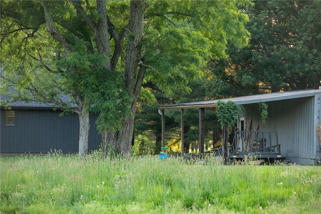 11001 S Perdue Rd, Grain Valley, MO 64029 - view of yard