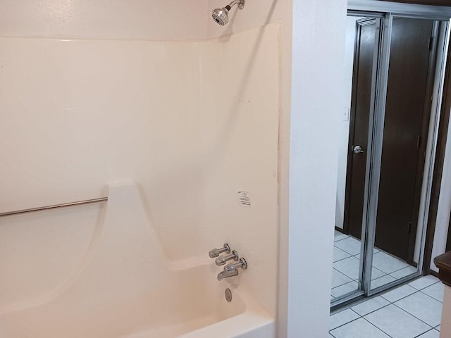 2912 Iva Dr, Independence, MO 64057 - bathroom with tile patterned floors and bathtub / shower combination