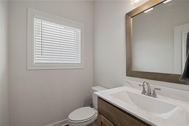 24840 W 178th Ct, Gardner, KS 66030 - half bathroom featuring vanity and toilet