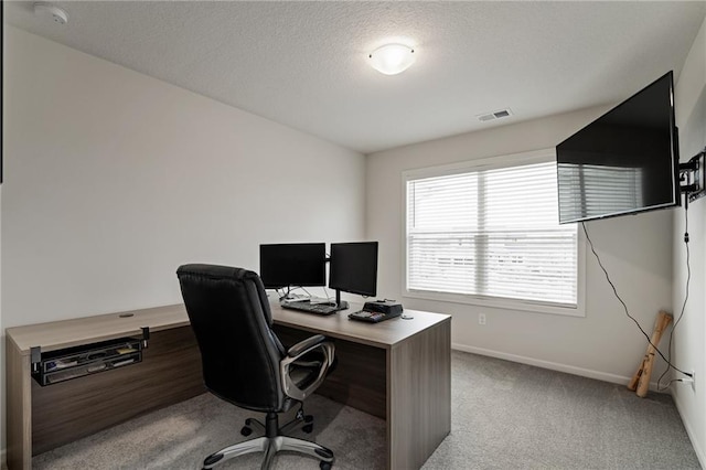 24840 W 178th Ct, Gardner, KS 66030 - home office with light colored carpet and a textured ceiling