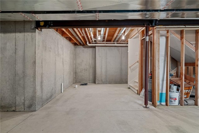24840 W 178th Ct, Gardner, KS 66030 - unfinished below grade area featuring stairway