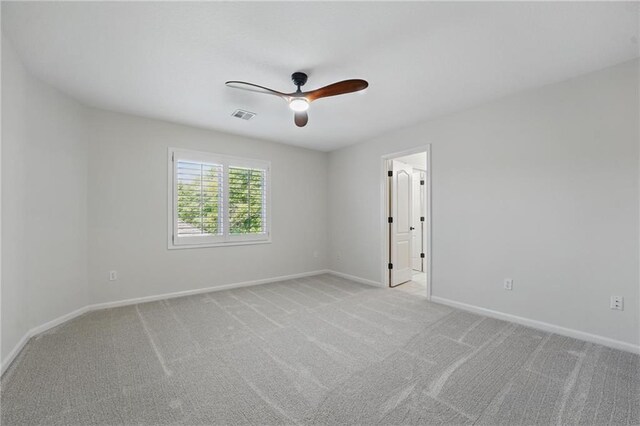 15340 Knox St, Overland Park, KS 66221 - unfurnished room with ceiling fan and light carpet