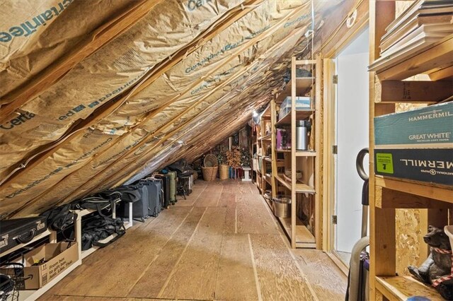 3514 W 47th Pl, Roeland Park, KS 66205 - view of unfinished attic