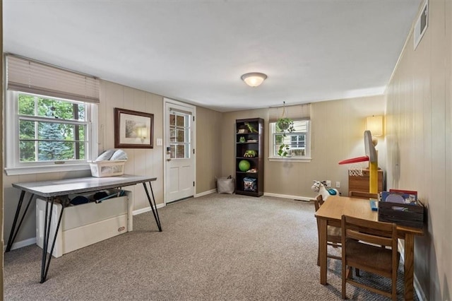 3514 W 47th Pl, Roeland Park, KS 66205 - office featuring carpet flooring and baseboards