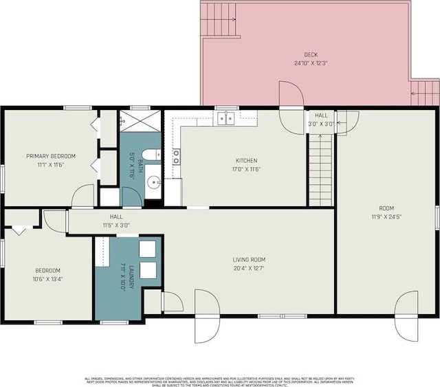 308 E Meadow St, Smithville, MO 64089 - view of property floor plan