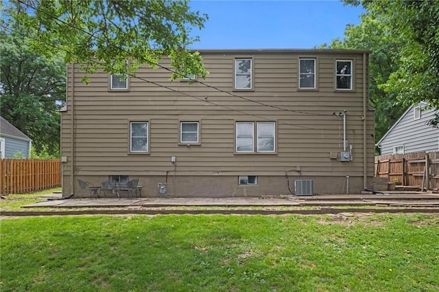 5011 Briar St, Roeland Park, KS 66205 - rear view of house featuring a patio area