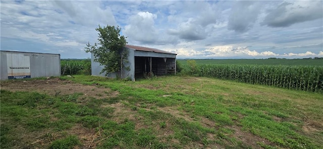2251 Nemaha Rd, Cummings, KS 66016 - view of yard with an outdoor structure