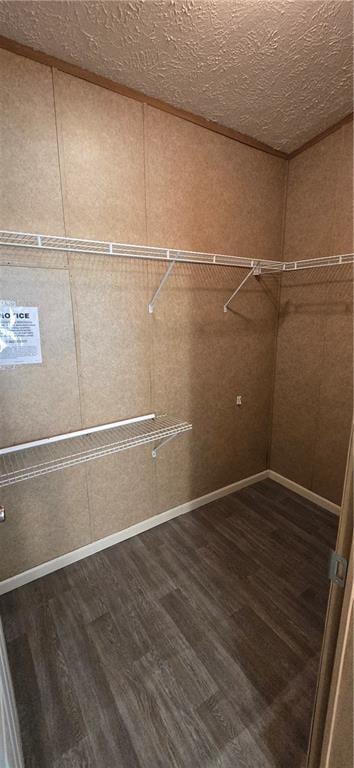 2251 Nemaha Rd, Cummings, KS 66016 - spacious closet with dark wood-type flooring