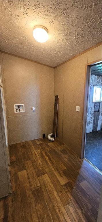 2251 Nemaha Rd, Cummings, KS 66016 - laundry room with wood-type flooring and washer hookup