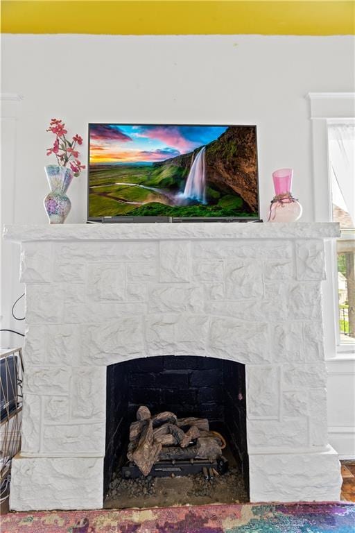 111 E Ruby Ave, Independence, MO 64050 - detailed view of a fireplace