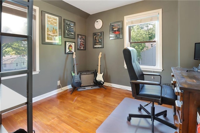 5217 Birch St, Roeland Park, KS 66205 - office featuring light wood-style floors and baseboards