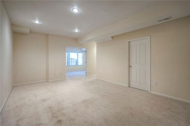 15730 S Brentwood St Unit 2602, Olathe, KS 66062 - carpeted empty room with recessed lighting and baseboards