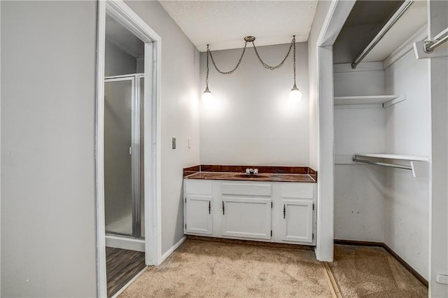 508 NE Shiloh Cir, Blue Springs, MO 64014 - full bath featuring a shower stall and vanity