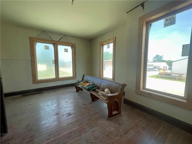 130 W 2nd St, Clearmont, MO 64431 - sitting room with hardwood / wood-style flooring