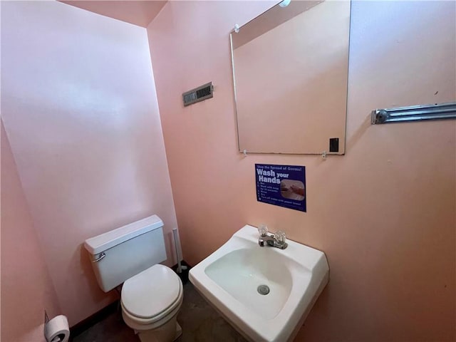 130 W 2nd St, Clearmont, MO 64431 - bathroom with a sink and toilet