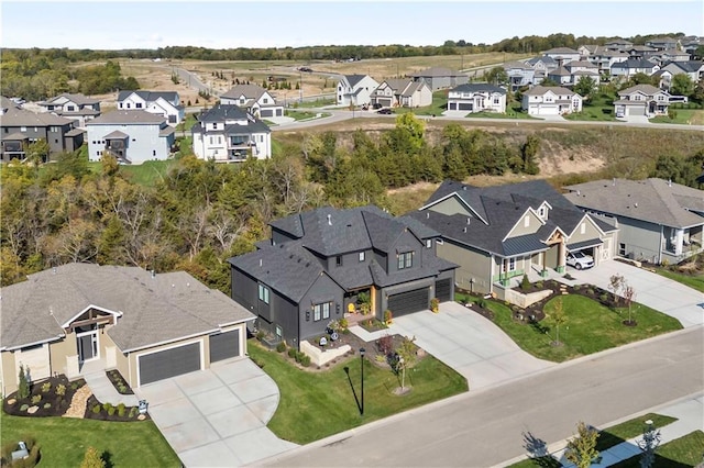 11594 S Zarda Dr, Olathe, KS 66061 - aerial overview of property's location with nearby suburban area