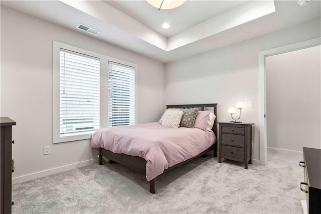 11594 S Zarda Dr, Olathe, KS 66061 - bedroom featuring carpet floors and a raised ceiling