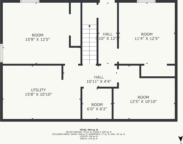 310 E Clay St, Carrollton, MO 64633 - view of home floor plan