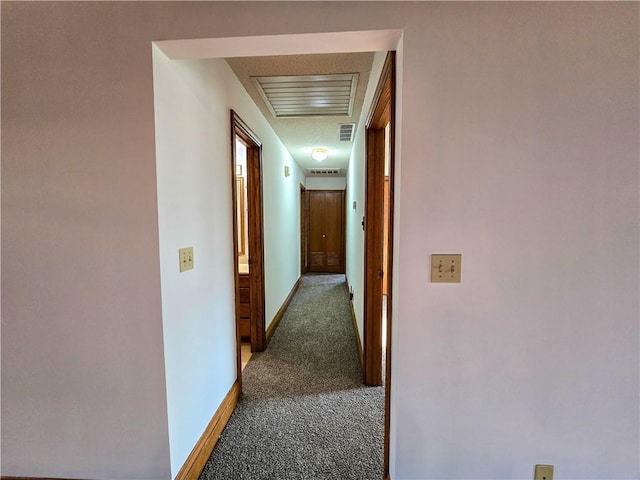 2359 Gp Rd, Ks, KS 66850 - hallway with carpet flooring and baseboards