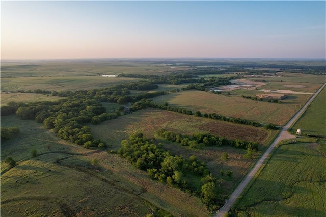 2359 Gp Rd, Ks, KS 66850 - aerial view of property and surrounding area featuring rural landscape