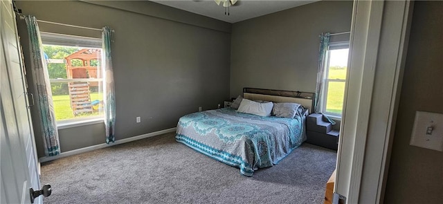 3632 SE 228th St, Lathrop, MO 64465 - carpeted bedroom featuring multiple windows