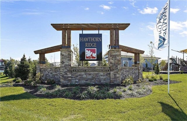 3113 SW Arboridge Dr, Lees Summit, MO 64081 - community / neighborhood sign with a lawn