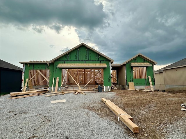 22902 S Ridgeview Dr, Peculiar, MO 64078 - unfinished property featuring a barn and an outbuilding