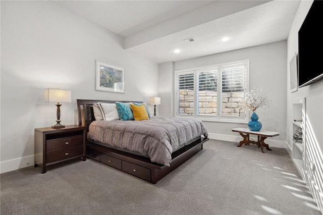 14713 Ash St, Leawood, KS 66224 - bedroom with carpet flooring and recessed lighting