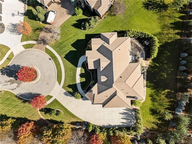 14713 Ash St, Leawood, KS 66224 - drone / aerial view