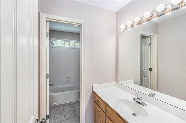 4824 W 162nd St, Overland Park, KS 66085 - bathroom with vanity and shower / washtub combination