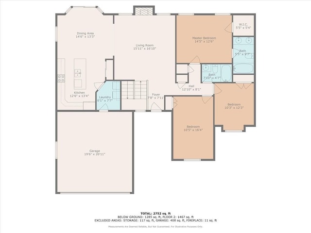 2180 Rock Creek Dr, Tonganoxie, KS 66086 - view of home floor plan