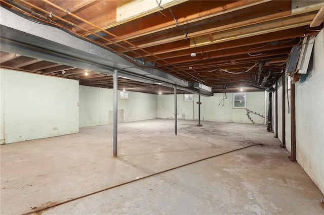 1219 W 35th St, Independence, MO 64055 - view of unfinished below grade area