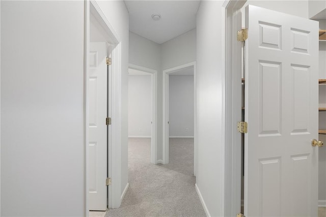 461 S Woodson Ln, Gardner, KS 66030 - hallway with light colored carpet and baseboards