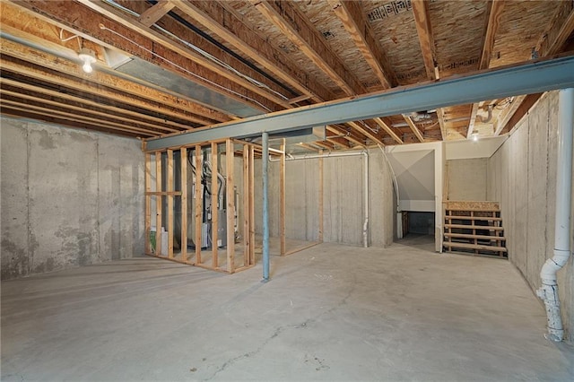 461 S Woodson Ln, Gardner, KS 66030 - unfinished below grade area with heating unit
