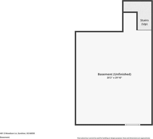 461 S Woodson Ln, Gardner, KS 66030 - view of room layout