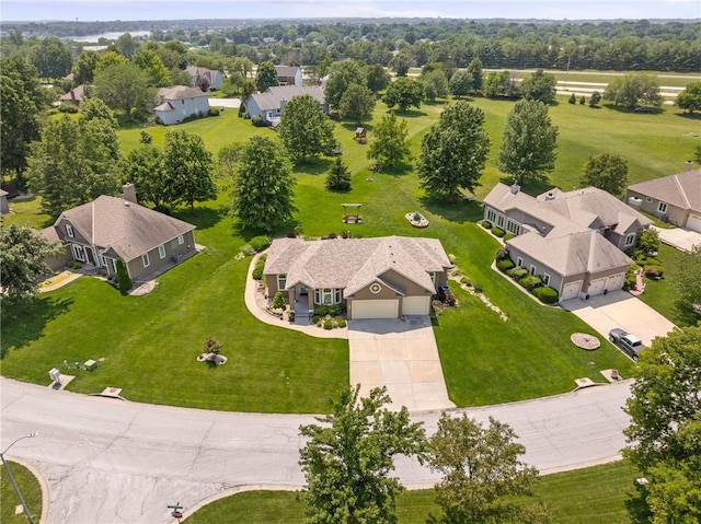 4148 SE Paddock Dr, Lees Summit, MO 64082 - aerial perspective of suburban area